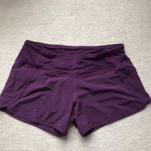 Lululemon Purple Shorts EUC